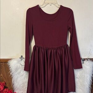 GAP Kids Maroon Long Sleeve Top